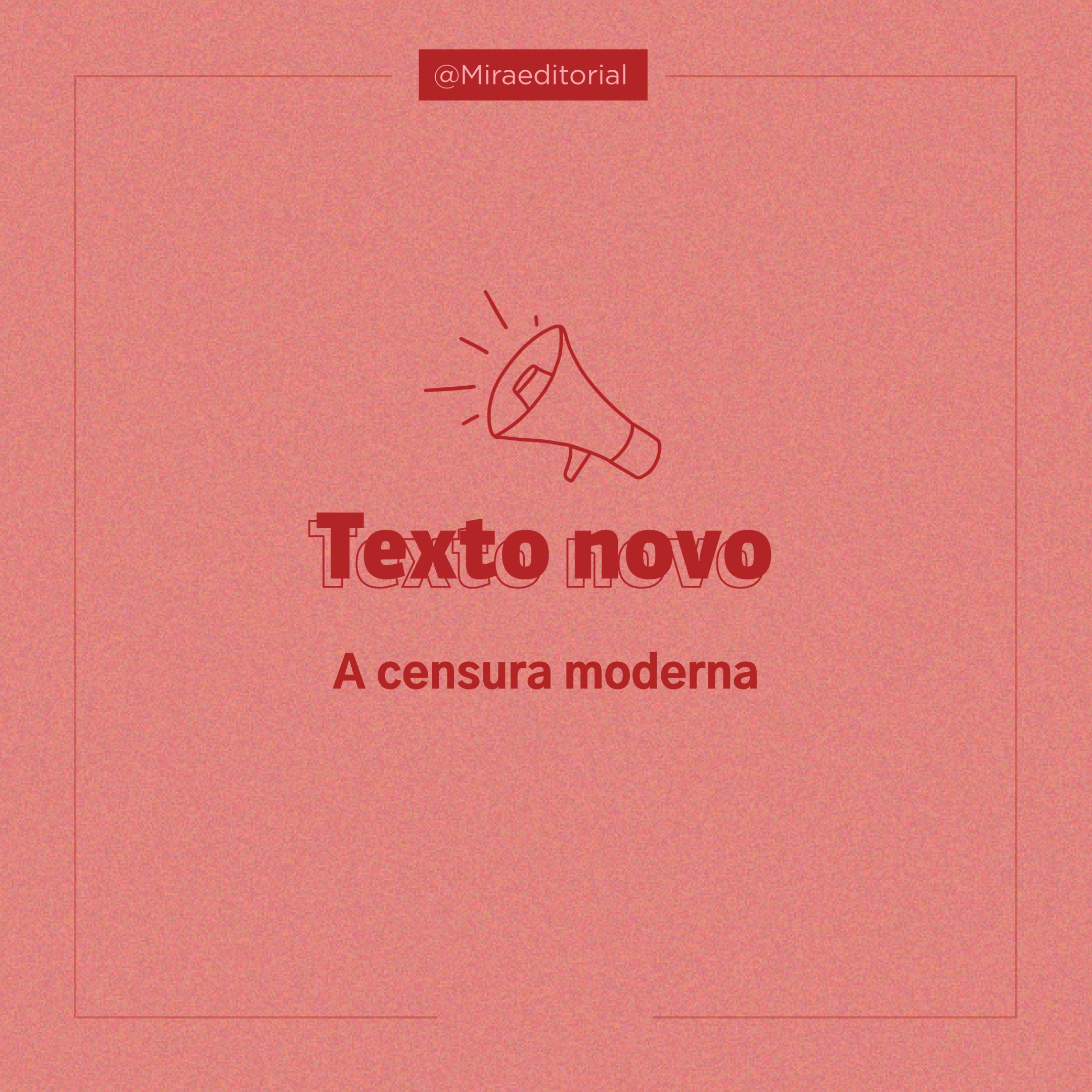 A censura moderna